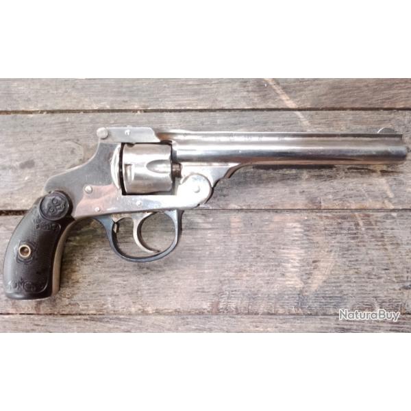 REVOLVER IVER & JOHNSON SAFETY HAMMERLESS SECOND  MODEL