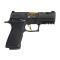petites annonces chasse pêche : SIG SAUER P320 X-COMPACT SPECTRE GOLD ENCHERE 1