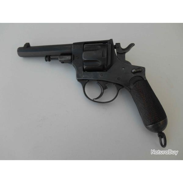 Rare revolver d'officier de cavalerie Italien Mle 1874 / 91