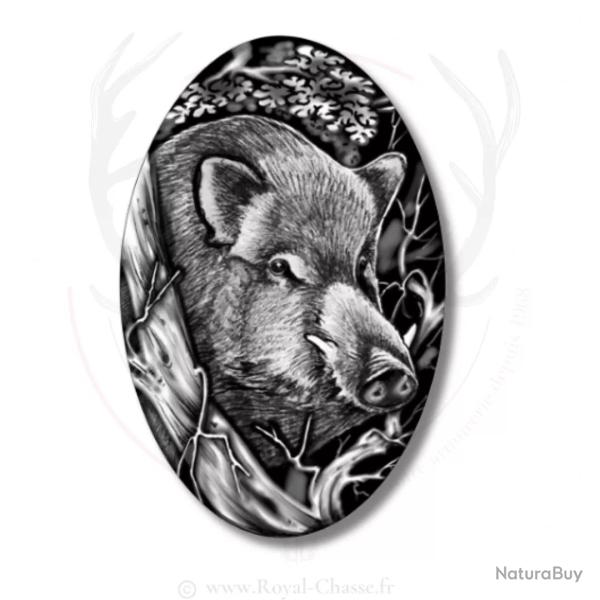 Calotte en argent Sanglier BLASER