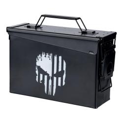 Caisse &agrave; munition Punish Skull - Cal.30 - Noir