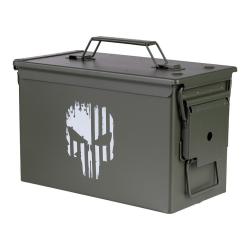 Caisse &agrave; munition Punish Skull - Cal.50 - Vert