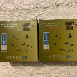 Lot cartouches MaryArm cal 12 Steel 29