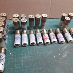 lot de 25 balles cal 12