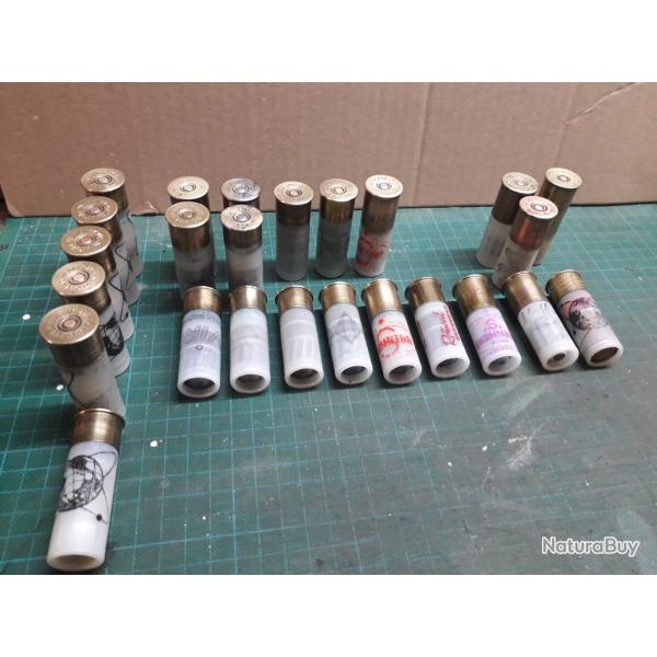 lot de 25 balles cal 12