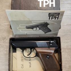 Pistolet de poche WALTHER mod&egrave;le TPH - Calibre .22 LR - Boite d'origine (Occasion)