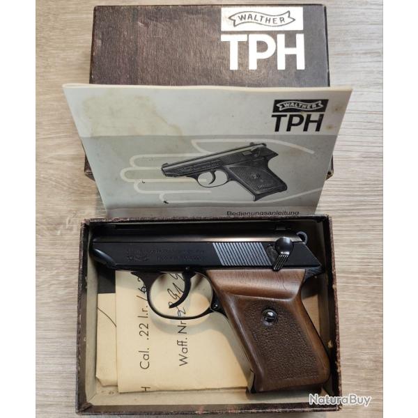 Pistolet de poche WALTHER mod�le TPH - Calibre .22 LR - Boite d'origine (Occasion)
