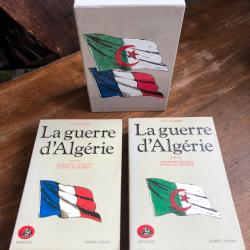 La guerre d'Alg&eacute;rie coffret 2 volumes, Yves Courri&egrave;re -  Bouquins Robert Laffont