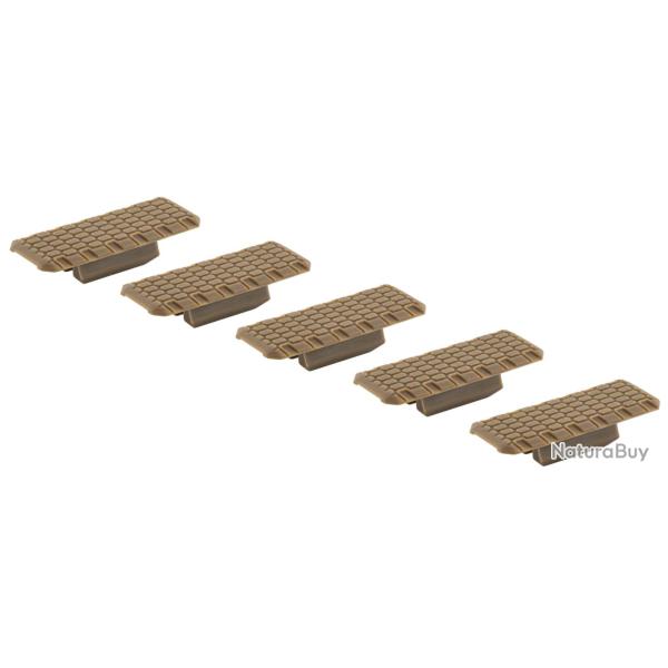 Couvre rail M-LOK V2 STRIKE INDUSTRIES noir - par 5 - FDE