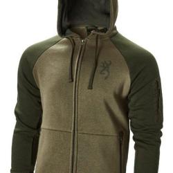 Sweatshirt Two Tones Vert Browning