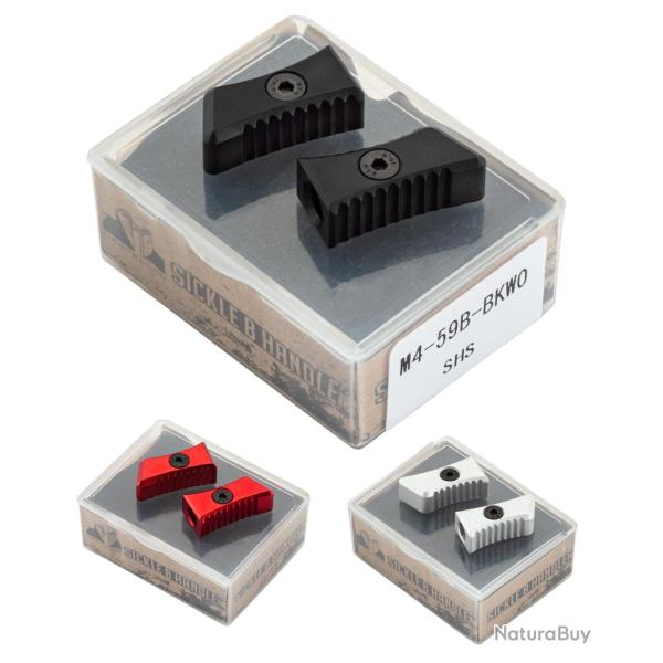 Grip pour levier d'armement M4 airsoft - Rouge