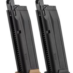 Chargeur gaz 21 coups noir