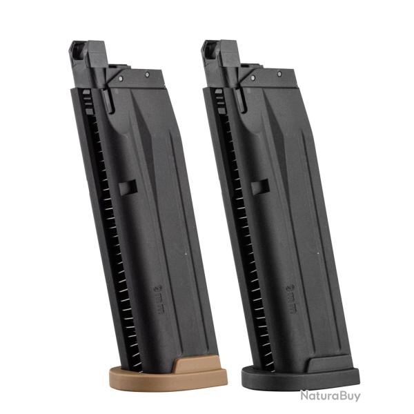 Chargeur gaz 21 coups noir