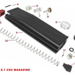 VALVE DE SPARKLETTE CO2 N&deg;13