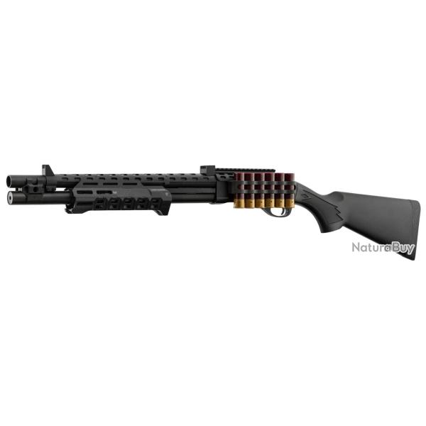 Golden Eagle R�plique de fusil � pompe M870 Strike Industries noire