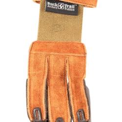 Gants de tir Traditree en cuir su&eacute;d&eacute; avec renfort - Large