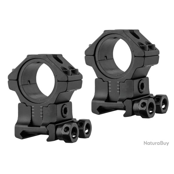 Paire de colliers LENSOLUX - r�glable en hauteur  -  rail 21 mm