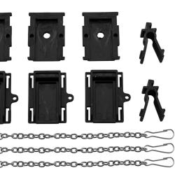 Support plastique pour man&egrave;ge &agrave; canard ou pigeon