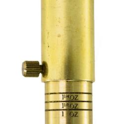 Doseuse volum&eacute;trique en laiton Pedersoli