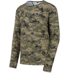 ORSET T SHIRT MANCHES LONGUES GREEN PIXEL