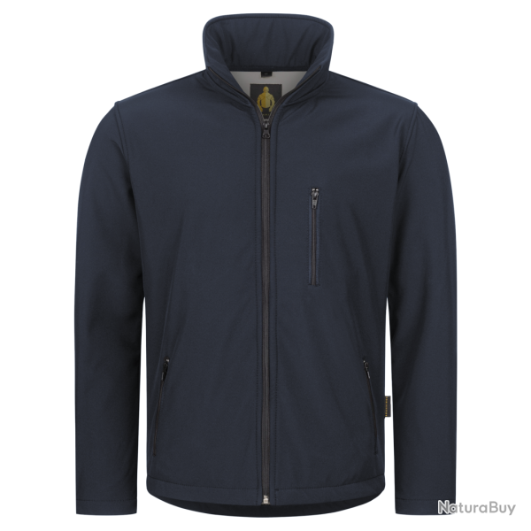 VESTE SOFTSHELL ANTI-COUPURE - OLDENBURG - NIV.5 - BLEU - XXL