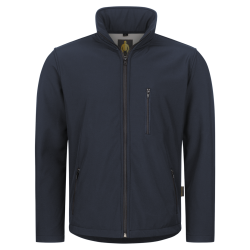 VESTE SOFTSHELL ANTI-COUPURE - OLDENBURG - NIV.5 - BLEU - XL