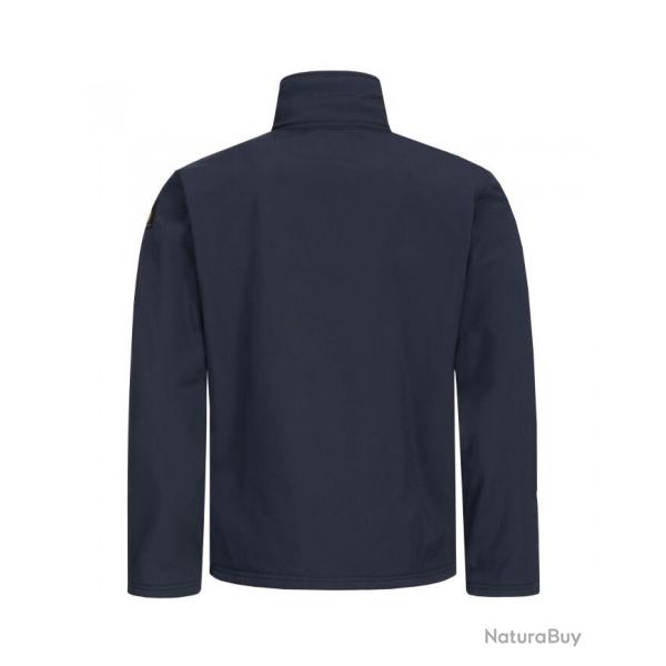 VESTE SOFTSHELL ANTI-COUPURE - OLDENBURG - NIV.5 - BLEU - L