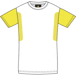 TEE SHIRT ANTI COUPURE BRAS + C&Ocirc;TE OFFENBURG BLEU