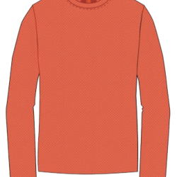 TEE-SHIRT FLAMME R MANCHE L - ARNEBURG - BLEU - L