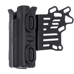 PORTE GARROT + MONTAGE HOLSTER SAFARILAND - DROITIER - COYOTE