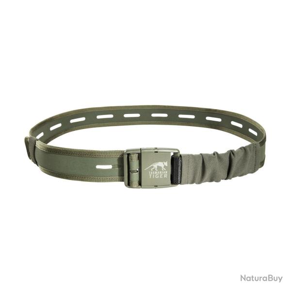 TT CEINTURE ELASTIQUE REGLABLE - UN PASSANT MOLLE - TU 38MM - OLIVE