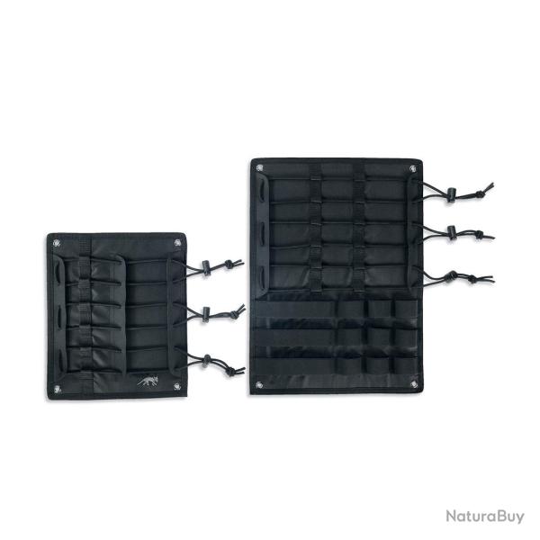 TT SET DE 2 PANNEAUX MEDIC - VELCRO - POUR INSERTION DANS SAC A DOS - NOIR