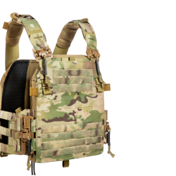 TT PLATE CARRIER QR LC MC - PORTE-PLAQUE - MULTICAM