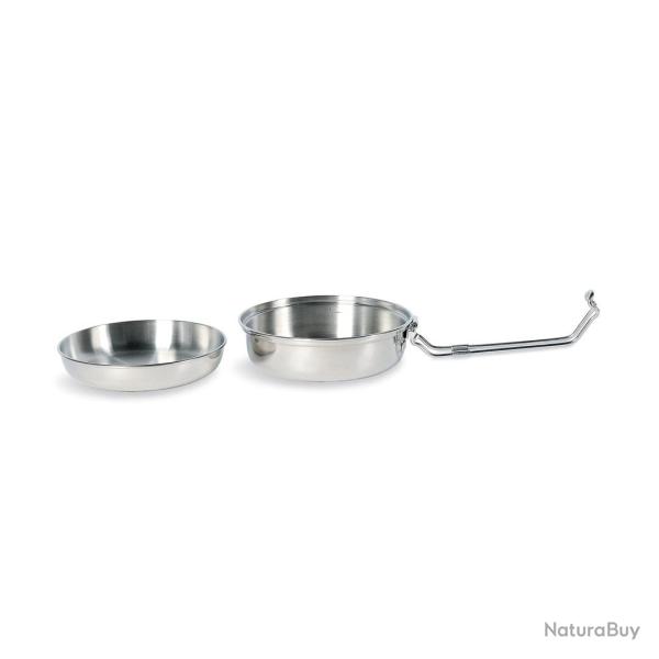 SCOUT SET 0,6L - BOL + POELE AVEC POIGNEE - ACIER INOX