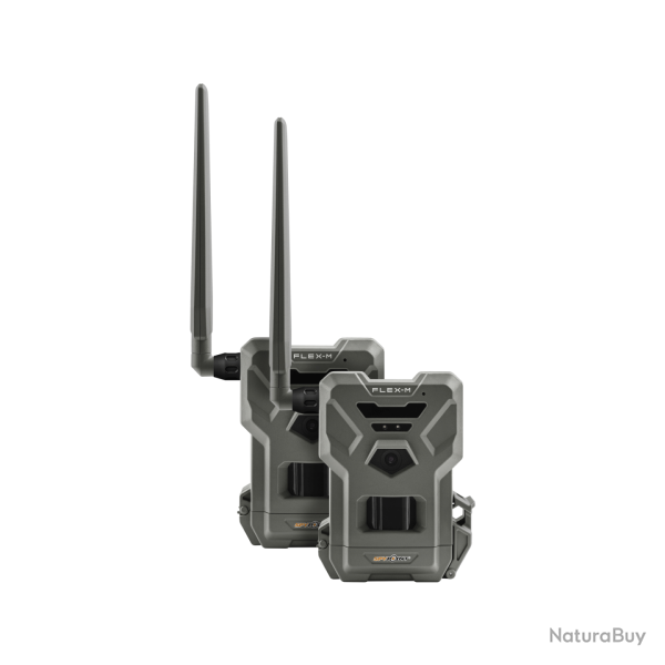 PACK 2 X PIEGE PHOTO COMMUNIQUANT SPYPOINT FLEX-M PHOTO et VIDEO 28MP