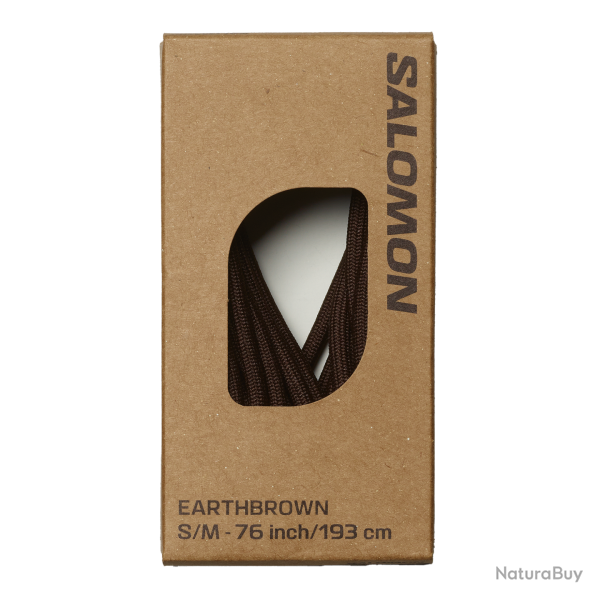 LACETS SALOMON MARRON - TAILLE L/XL - 208 CM