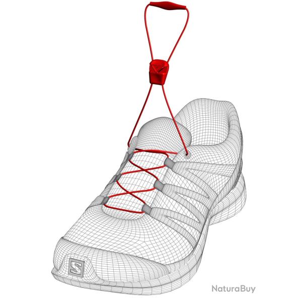 LACETS QUICKLACE SALOMON BLANC  SPEED ASSAULT / SPEEDCROSS / XA PRO / XA FORCES