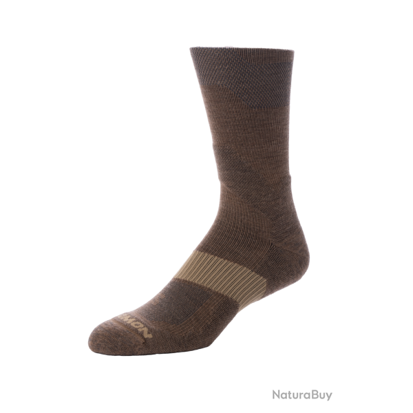 CHAUSSETTES SALOMON QUEST FORCES CREW - COYOTE - 36-38