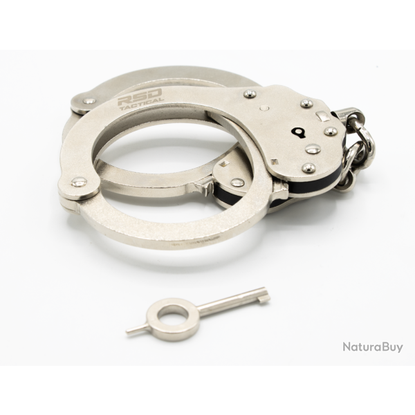 MENOTTES DOUBLE SECURITE RSD TACTICAL A OUVERTURE DES DEUX COTES