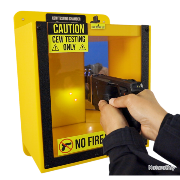 CHAMBRE DE TEST POUR TASER (tous mod�les)