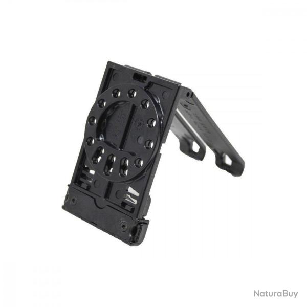 CLIP DE CEINTURE UBM COMPATIBLE MOLLE - HOLSTER ET ACC - PORT HAUT - NOIR