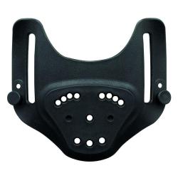 PASSANT DE CEINTURE PORT HAUT - COMP HOLSTER AVEC 3X120&deg; - NOIR