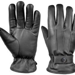 GANTS MO CUIR DOUBLURE THINSULATE - MANCHETTE LONGUE - T.6 - MODELE MDP