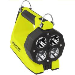 PHARE ATEX INTEGRITAS 84 AVEC AIMANT - TETE ARTICULEE-  230V + 12V - ORANGE