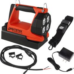PHARE INTEGRITAS 82 - TETE ARTICULEE-  230V + 12V - ORANGE