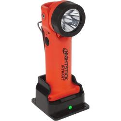 LAMPE COUDEE ATEX DOUBLE FAISCEAU INTRANT- RECHARGEABLE 230 V + 12V - ORANGE