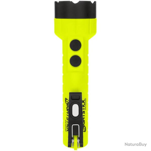 LAMPE ATEX DOUBLE FAISCEAU AVEC AIMANT - JAUNE - RECHARGEABLE