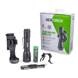 LAMPE TACTIQUE TA30C MAX SET AVEC HOLSTER V55L - RECHARGEABLE USB-C - IPX8