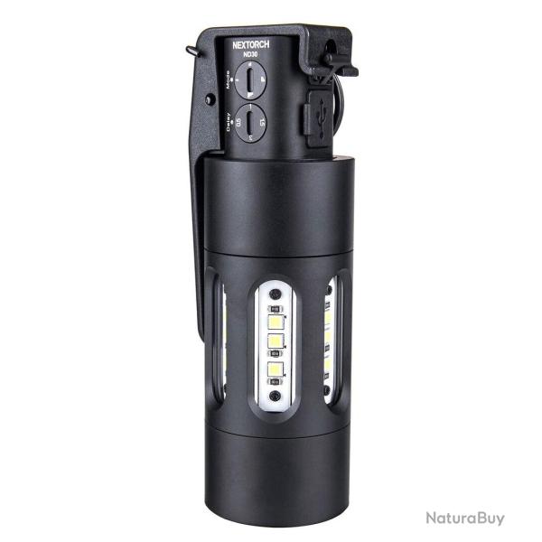 GRENADE DE DISTRACTION ND30 - RECHARGEABLE - 11000LM - 130DB