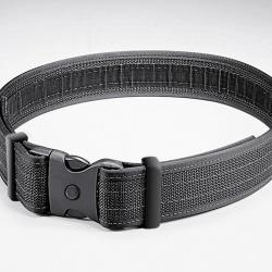 CEINTURON DOUBLURE INTERIEURE VELCRO NOIRE T/XL